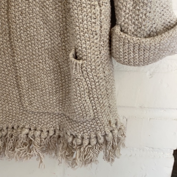 Madewell Memento Fringe Sweater Jacket - Picture 4 of 7